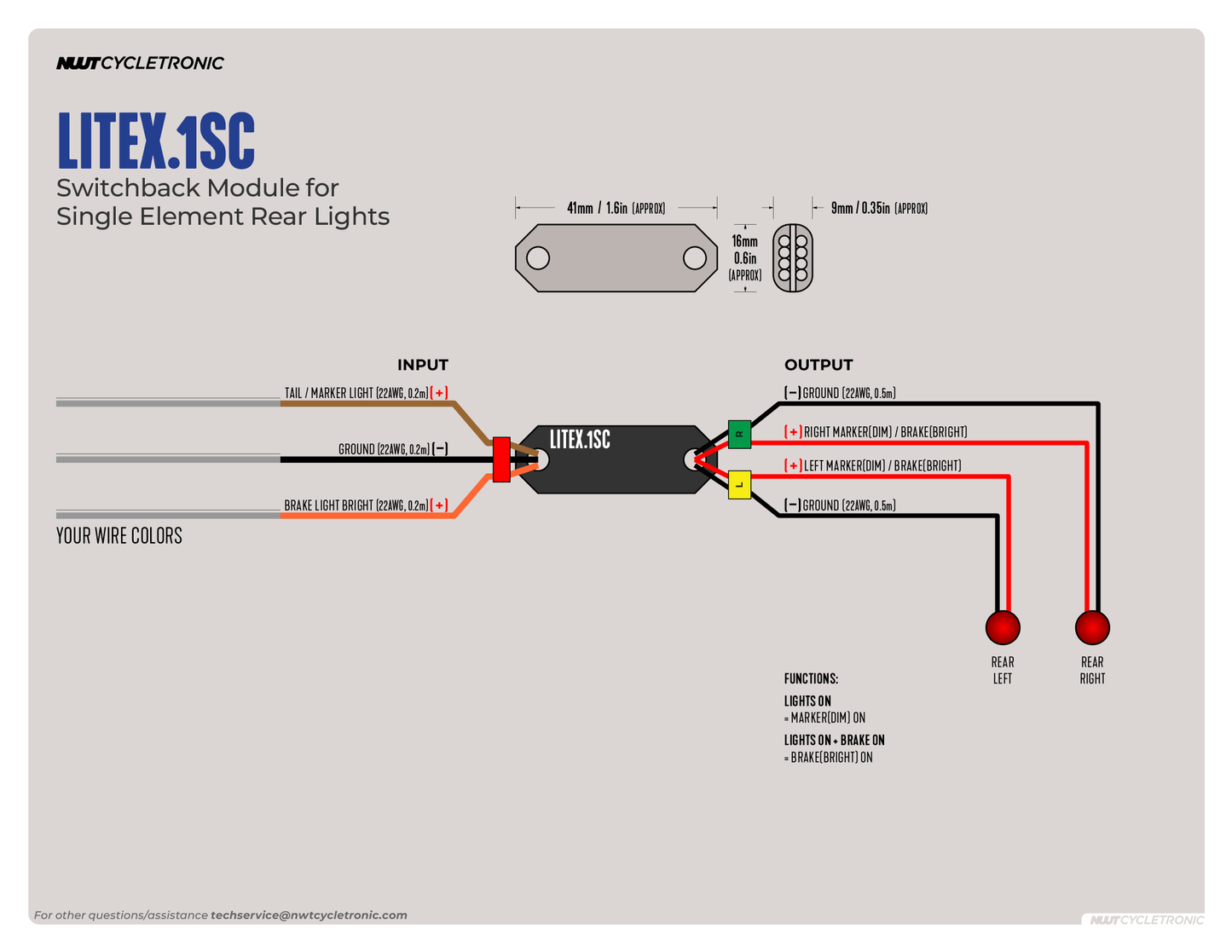 LITEX.1SC Switchback Module